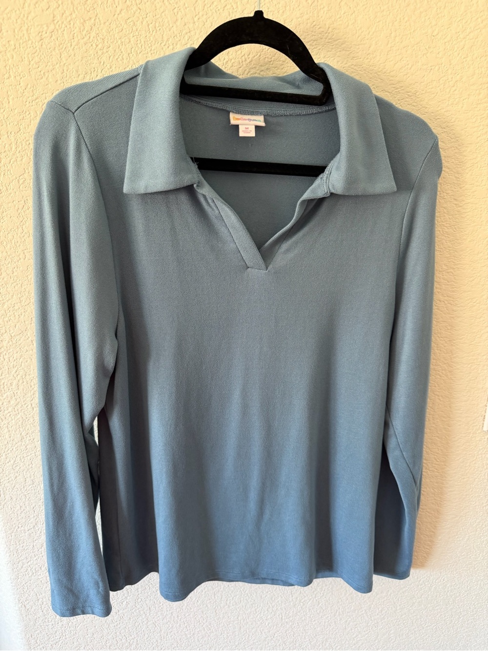 LuLaRoe Light Blue Long-Sleeve Courtney